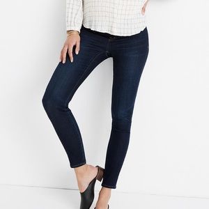 Madewell side panel maternity jeans